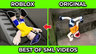 SML Movie vs SML ROBLOX: 1+ HOURS OF BEST SML VIDEOS ! Side by Side #6