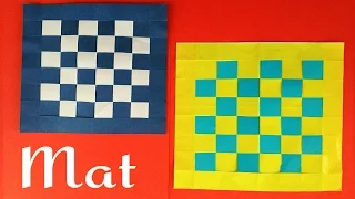 Useful Origami/Craft -  Paper "Mat / Carpet"