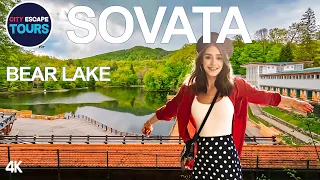 Lacul Ursu - Sovata, Romania | Transylvania walking tour 4K
