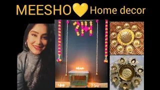 MEESHO latest haul #homedecor #meesho