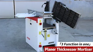 SICAR  Wood  Planer Thicknesser Combo Mortiser Jointer Planer -SICAR 3 Funtions Combination Machine