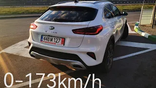 Kia Xceed 1.5t-gdi 7at 0-170km/h acceleration