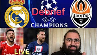 [Debrief] Analyse des grands matchs: Benfica vs PSG et Madrid vs Shaktar & Tour d’Europe 😉