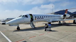 Airlink Embraer 140 | Flight from Johannesburg to Bloemfontein