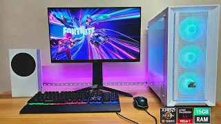 $300 Xbox Series S Vs $300 Gaming PC ( 1080P Fortnite Battle)