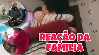 CONTANDO DA GRAVIDEZ PARA A FAMILIA ❤️| muita felicidade!!!