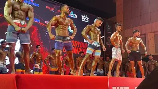 Mr Bangladesh 2022 Bodybuilding Competition | Men physique 170 + category final round 2022