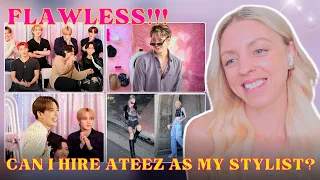 A K-Pop Group Styled Me For A Week Feat. ATEEZ - REACTION!!!