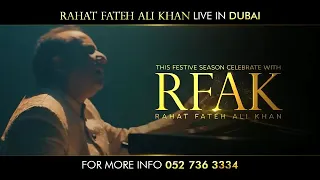 Rahat Fateh Ali Khan LIVE in Dubai on 29th of December 2022 at Coca-Cola Arena by PME Entertainment