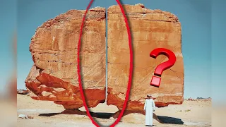 Al Naslaa Rock Formation: Nature’s Precision or Ancient Technology?