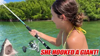 Daughter Hooked a GIANT! | CEO Fishing