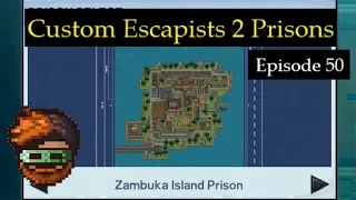 Custom Escapists 2 Prisons: Zambuka Island Prison by CubemanGames - GuruMatt Streams [Ep 50]