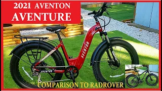 2021Aventon Aventure Review & Radrover Comparison