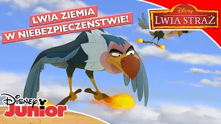🔥 Zagrożenie ogniem! | Lwia Straż | Disney Junior Polska