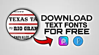 🔴 (Download free Text fonts) Dore aho wakura fonts zo gukoresha muri Pixelab na PicsArt.