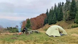 Hiking and Camping in Carpathian Mountains, Journey for Landscape Photography