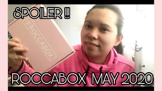 #SPOILER #UNBOXING ROCCABOX MAY 2020 | WORTH OVER £40 | SUBSCRIPTIONBOX |  UNBOXINGWITHMME