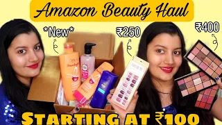 Bought New & Weird Beauty Products From Amazon | Amazon Sale Starting at ₹100