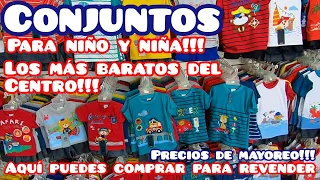 Te enseño la fabrica de ropa para niños los más baratos del centro aquí puedes comprar para revender