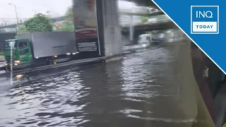 Commuters complain over heavy traffic in SLEx due to rain, flooding | INQToday