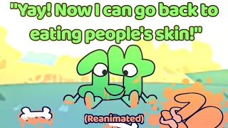 "Yay! Now I can go back to eating people's skin!" (Reanimated)