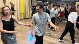 Lindy Hop M&M Open. Winners dance