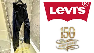 Levi's 501 150th Anniversary Selvedge Edition After Soaking