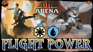 AIR SUPERIORITY | MTG Arena - Azorius Flying Flash Card Draw Tempo Standard Outlaws Deck