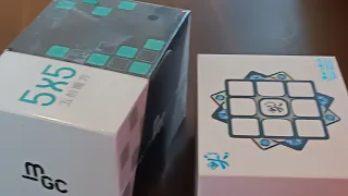 Unbox mgc 5x5 và dayan tengyun v2 đến từ Ngọc Thịnh rubik shop !