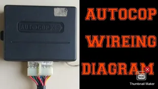 autocop remote center lock wiring diagram