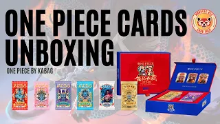 Новогодний бокс по One Piece от Kabag | Unboxing Dragon Year One Piece Cards