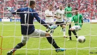 FC Bayern München - Hannover 96 4-1 | Allianz Arena | Pokal 25.09.2013 | Analyse