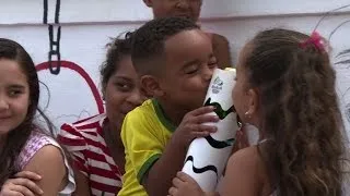 Children from poor Rio suburb get their own 'Olympics'