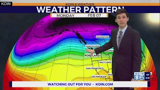 Weather forecast: Weekend ridge breaks down for quick Portland shower on Monday