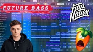 🔥HOW TO FUTURE BASS | FREE FLP (TRAP NATION, MARTIN GARRIX  STYLE) (N4YLON Remix)