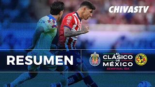 RESUMEN: Chivas y América igualan en la ida de Semifinales | Clausura 2024