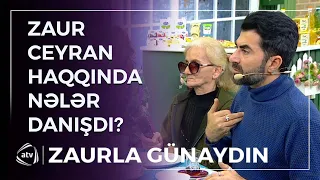 Zaur canlı efirdə Ceyrana NƏLƏR DEDİ? / Zaurla Günaydın