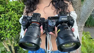 Nikon Z8 vs Sony A7RV live photoshoot