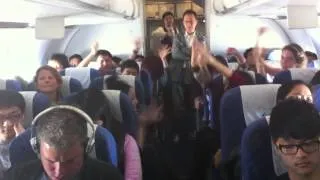Harlem Shake on an Airplane
