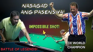 3X WORLD CHAMPION NG USA! Nasagad ang Pasensiya Sa MAGIC SHOT ni EFREN REYES Muntik ng SUMABOG!