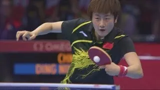 Ding (CHN) v Fukuhara (JPN) Full Women's Table Tennis Quarter-Final Replay - London 2012 Olympics