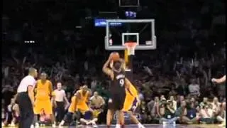 Andre Iguodala hits the buzzer beater game winner vs the Lakers