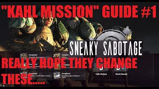 [WARFRAME] DON'T EVEN BOTHER! Kahl "Sneaky Sabotage" Mission Guide Tips Syndicate l Veilbreaker