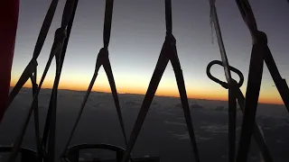 Кругосветный полет на воздушном шаре "МОРТОН". Высота 9 100 метров.