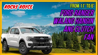 FORD RANGER: WALANG HANGIN ANG CLUTCH FAN? PAANO AYUSIN | ROCKY ROYCE