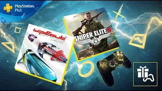 PS Plus - Août 2019 | WipEout Omega Collection et Sniper Elite 4 | PS4