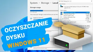 🧹 Jak usunąć niepotrzebne pliki z dysku za pomocą wbudowanych narzędzi systemu Windows 11 🧹