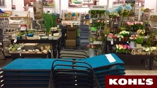 KOHL'S SPRING SUMMER HOME DECOR CHAIRS ACCENT PIECES SHOP WITH ME SHOPPING STORE WALK THROUGH 4K