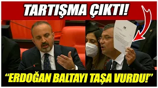 "Erdoğan baltayı taşa vurdu!" Özgür Özel ile Bülent Turan arasında tartışma çıktı!