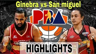 Barangay Ginebra San miguel vs San miguel beermen | 1st Quarter highlights | September 10 2021